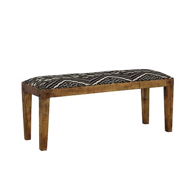 Lamont Natural and Rectangular Upholstered Bench