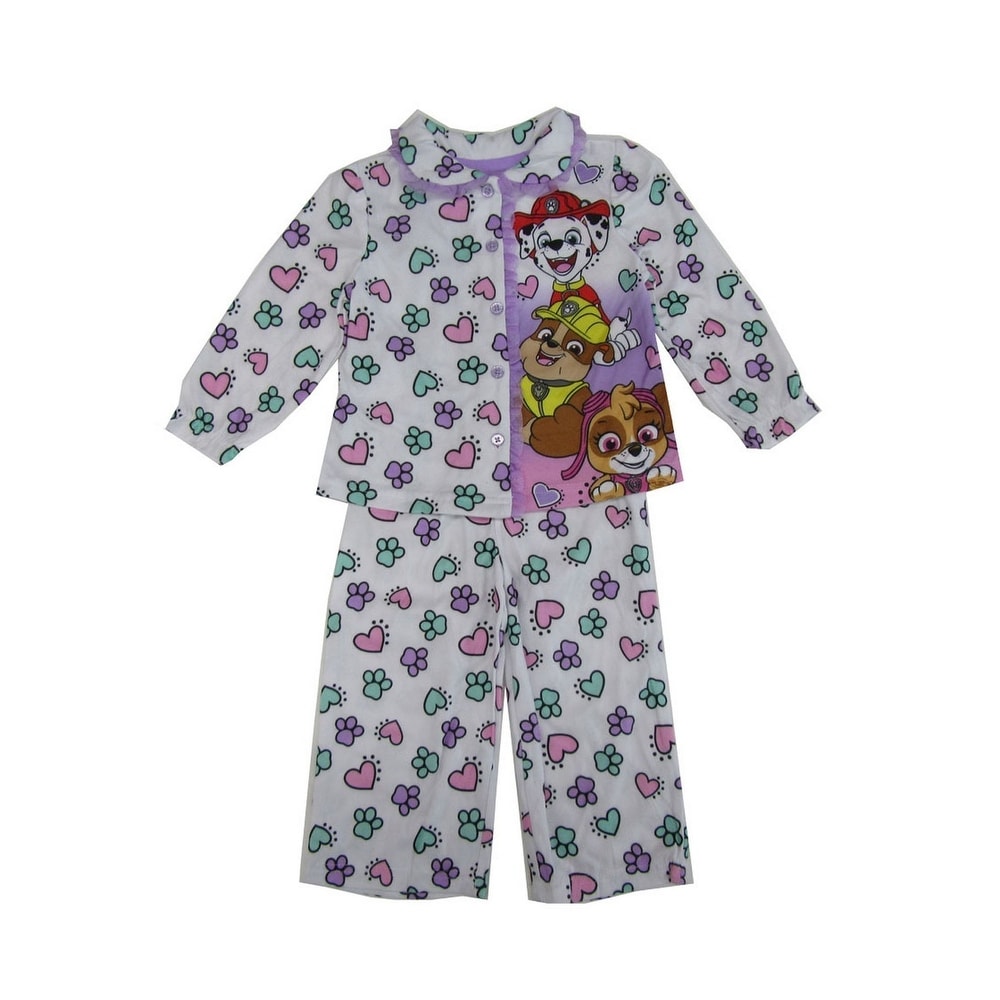 Nickelodeon ICarly Girl 2 PC Long Sleeve Coat Pajama Set Size 10