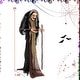 preview thumbnail 3 of 8, 5ft Animatronic Witch with Glowing Eyes, Sound Effects & Motion for Halloween Decor