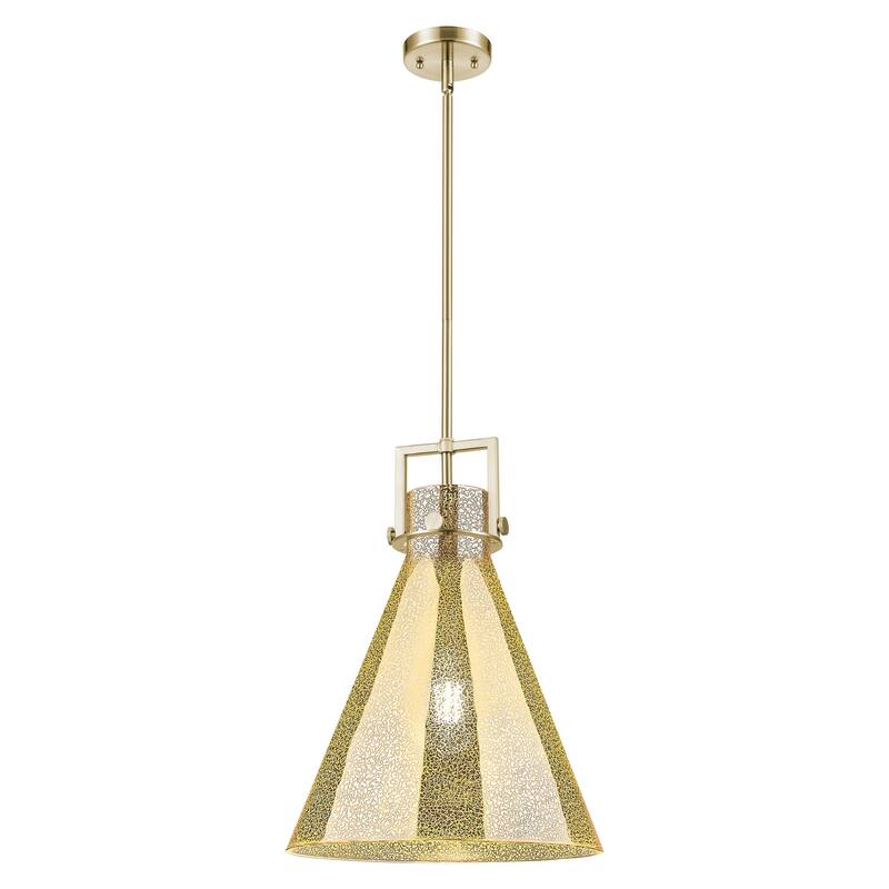 Innovations Lighting 411-1SL-G411-14ME Newton Cone 14" Wide Pendant
