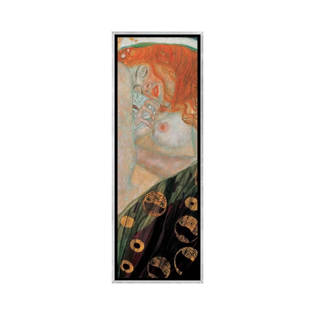 iCanvas "Danae, Vertical" by Gustav Klimt Framed