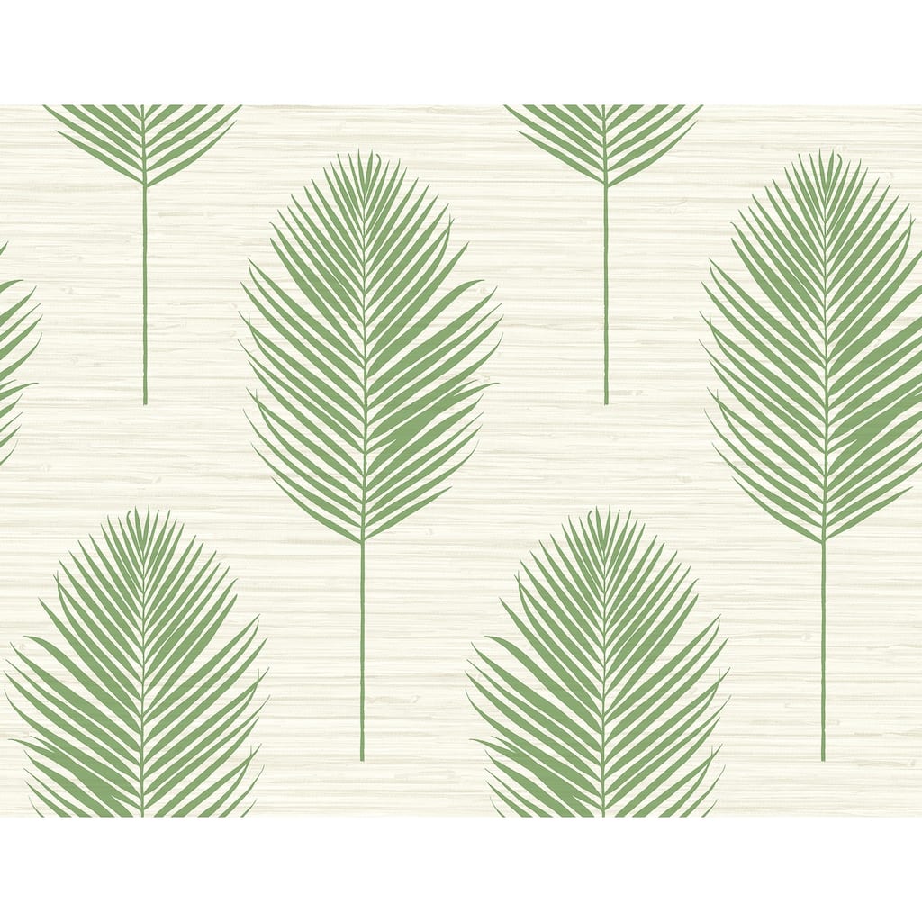 A-Street Prints Bali Green Fern Wallpaper