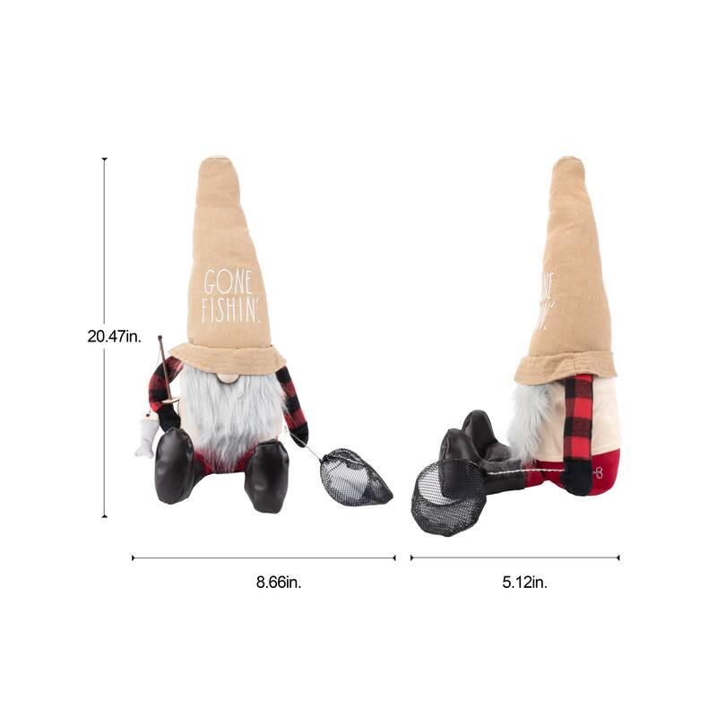 Rae Dunn GONE FISHING Gnome