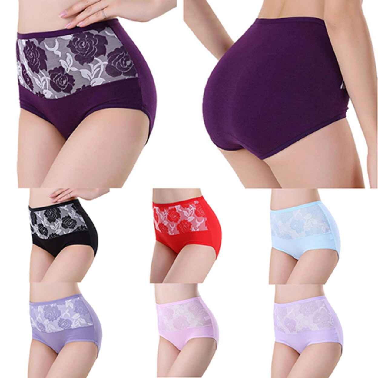 high waisted seamless underwear