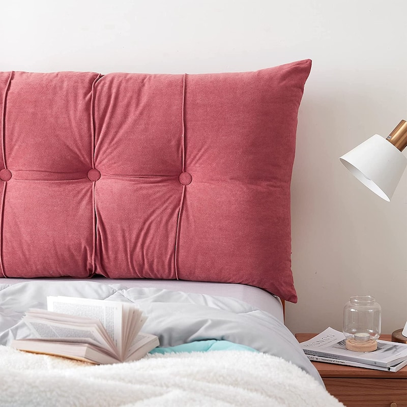 Rainha® Plush Tufted College Headboard by DormCo