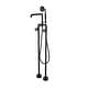 preview thumbnail 17 of 23, Rbrohant Industrial Style Freestanding Bathtub Faucet, High Flow Shower Floor Mounted Tub Faucets