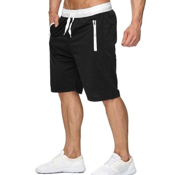 mens shorts with elastic waist