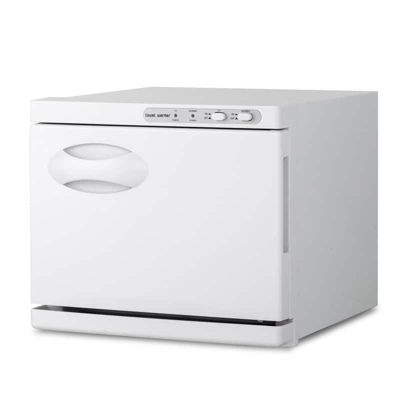 Hot Towel Warmer for Facials Massage, Aluminum Chamber, Salon Beauty Spa Barbershop Equipment - White