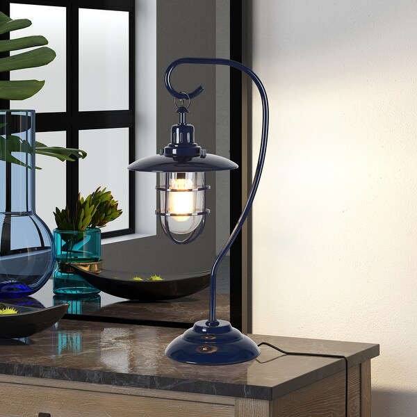 Carbon Loft Ecthelion Nautical Lantern style Table Lamp On Sale Bed Bath Beyond 28869065