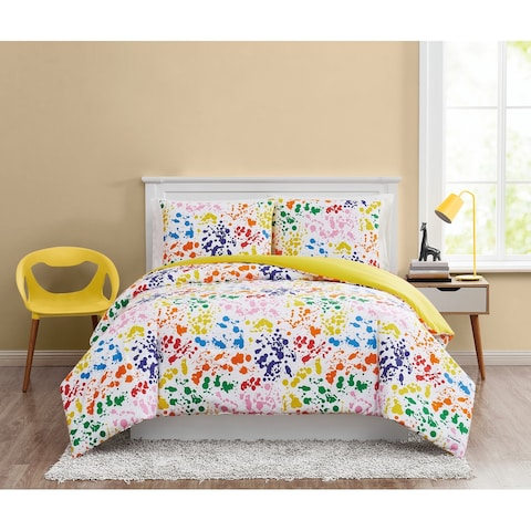 Crayola Splatter Cotton Comforter Set