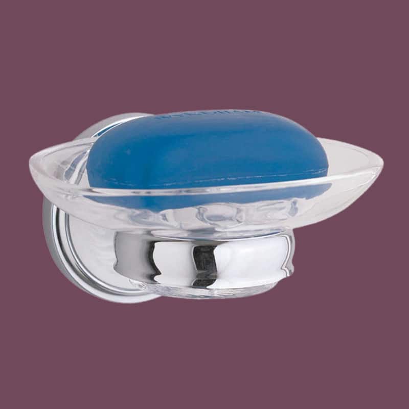 Victorian Soap Dish Chrome Brass Porcelain Holder | Renovator's Supply