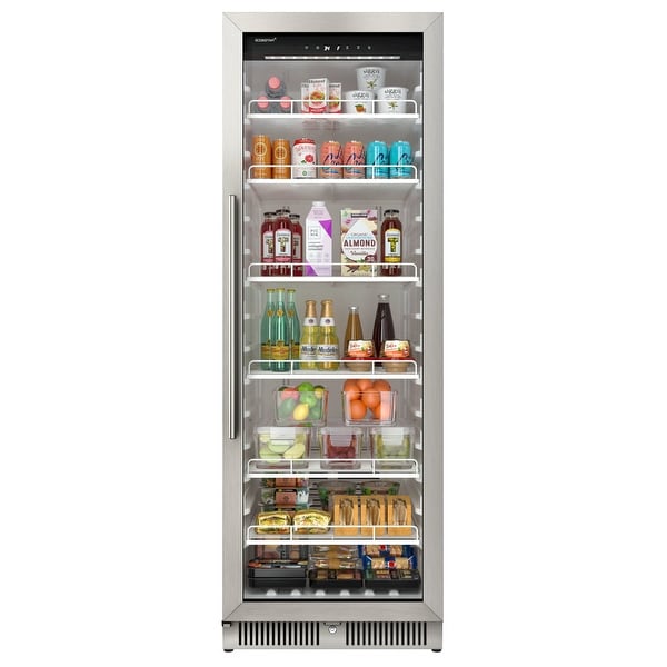 EdgeStar VBM131 24" Wide 13.7 Cu. Ft. Commercial Beverage Merchandiser - Stainless Steel. Opens flyout.