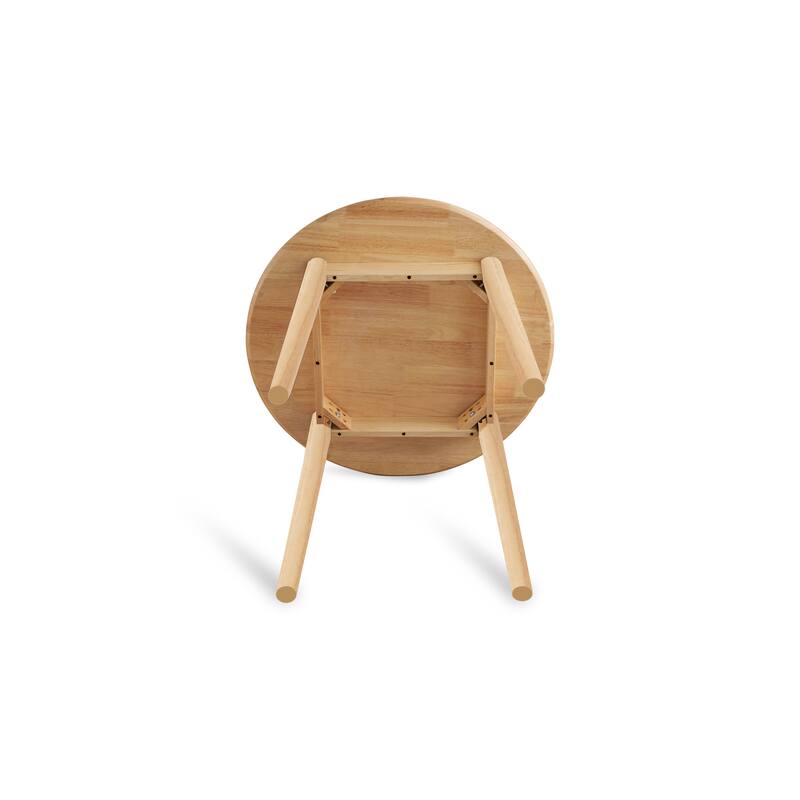 Round Table,All Solid Wood,Can sit 2-4 people diameter 31.5 inches