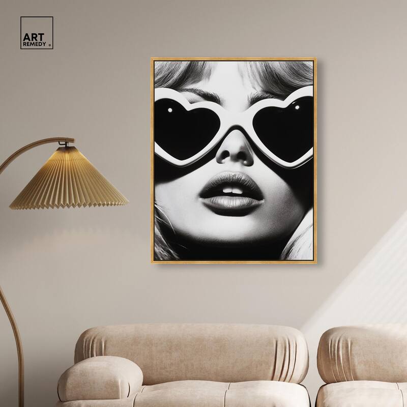 Love Through the Lens Canvas by Art Remedy