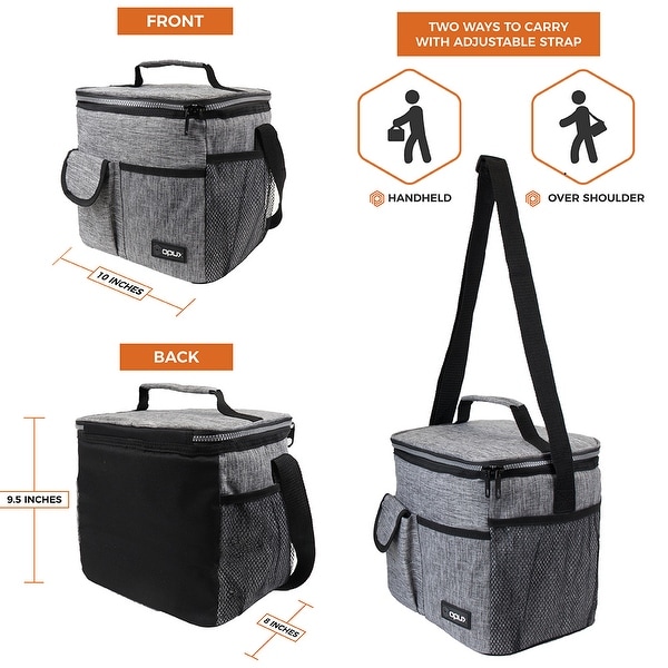 over shoulder lunch bag