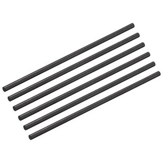 Sourcing Map Kohlefaserstange 5mm X 150mm - Leicht & Stabil Für RC Modellbau & DIY