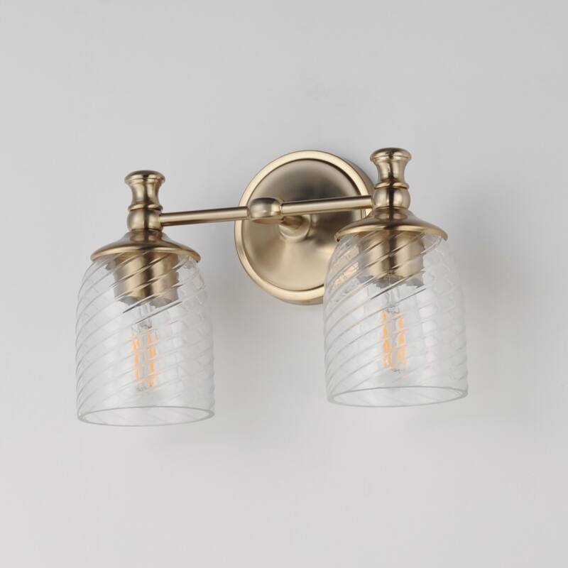 Maxim 21352 Swirl 2 Light 14" Wide Vanity Light