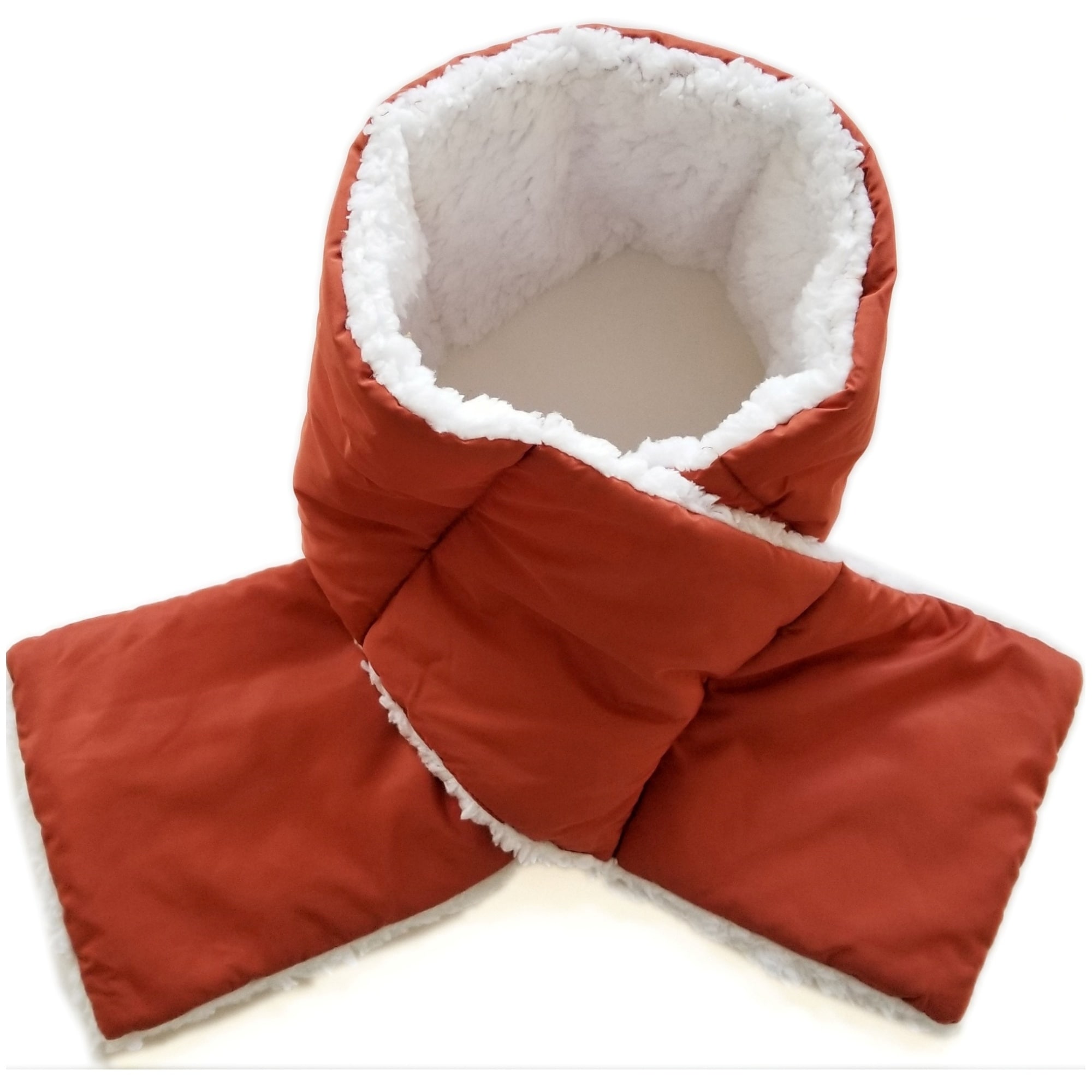 TU WOMAN Ladies Pull Through Puffa One Size Warm Polyester Black Padded Scarf