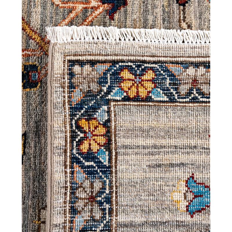 Serapi One-of-a-Kind Hand-Knotted Area Rug - Brown - 8' 10" x 11' 10"