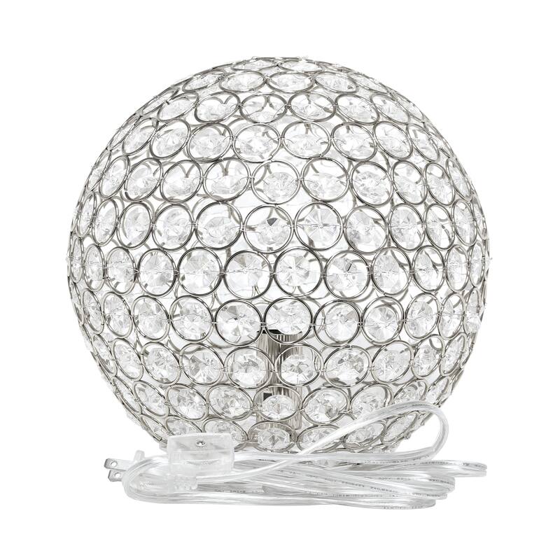 Crystal Ball Sequin Table Lamp