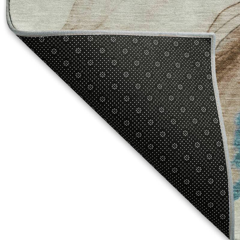 Premium Washable Super Soft Modern Crackle Mayfield Rug