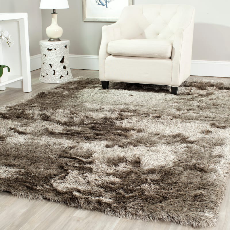 SAFAVIEH Handmade Paris Shag Danara 2.5-inch Thick Rug