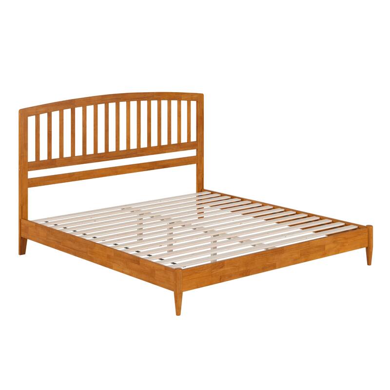 Quincy Solid Wood Low Profile Platform Bed