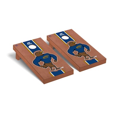 Clarion Golden Eagles Rosewood Cornhole Board Set