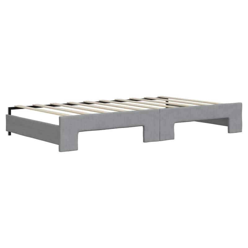 vidaXL Day Bed Upholstered Sleeper Sofa Bed for Bedroom Living Room Fabric
