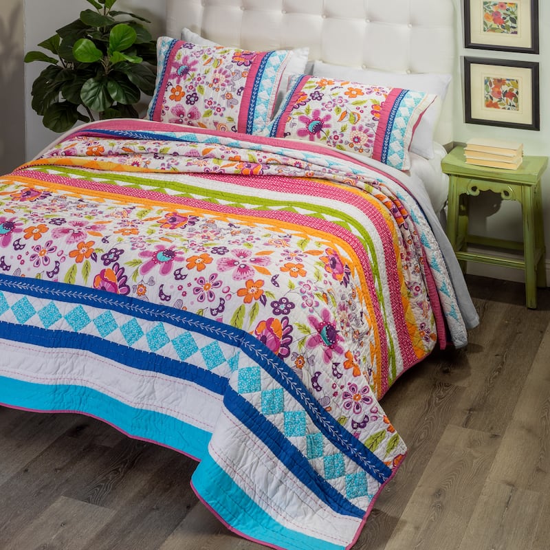 Carly Cotton Sham - Pink