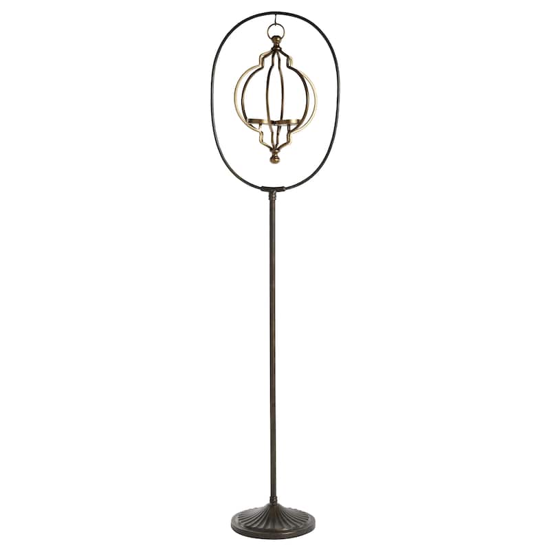 Metal Candle Lantern - Black - Roche River Decor - Black