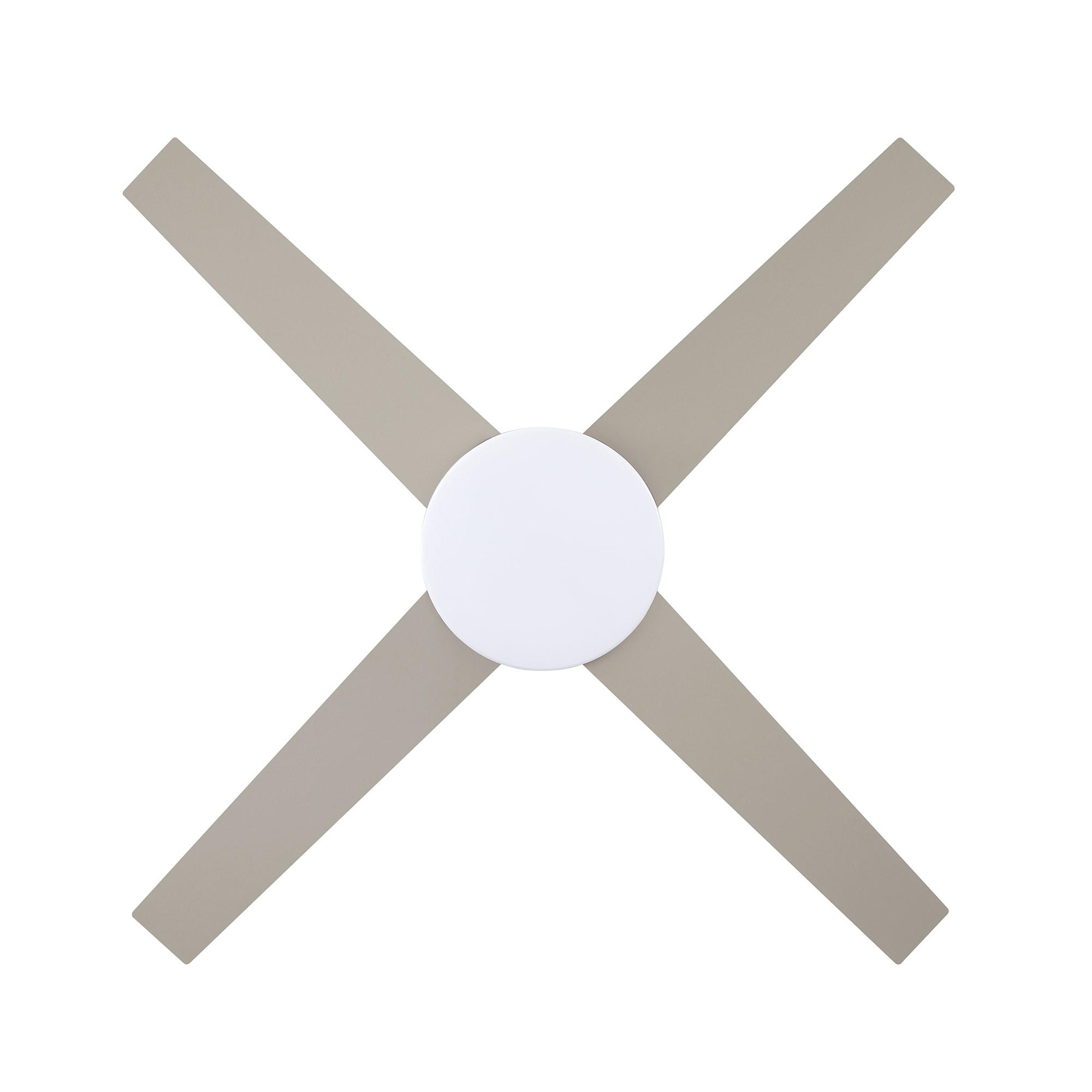 Lopro Satin Nickel DC Motor 52-inch LED Ceiling Fan - Bed Bath