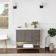 preview thumbnail 1 of 143, Altair Wildy Bathroom Vanity with White Composite Stone Top without Mirror