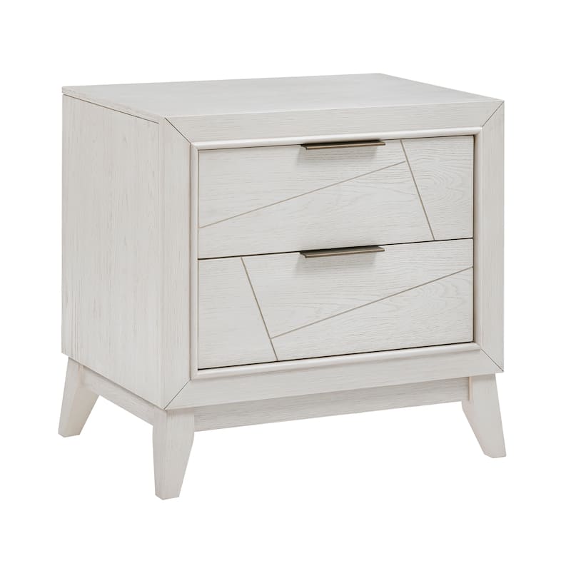 Nightstand with Drawers Modern Bedroom Furniture 1pc