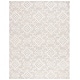 preview thumbnail 59 of 86, SAFAVIEH Handmade Blossom Linna Modern Floral Wool Rug 10' x 14' - Grey/Ivory - Rectangle