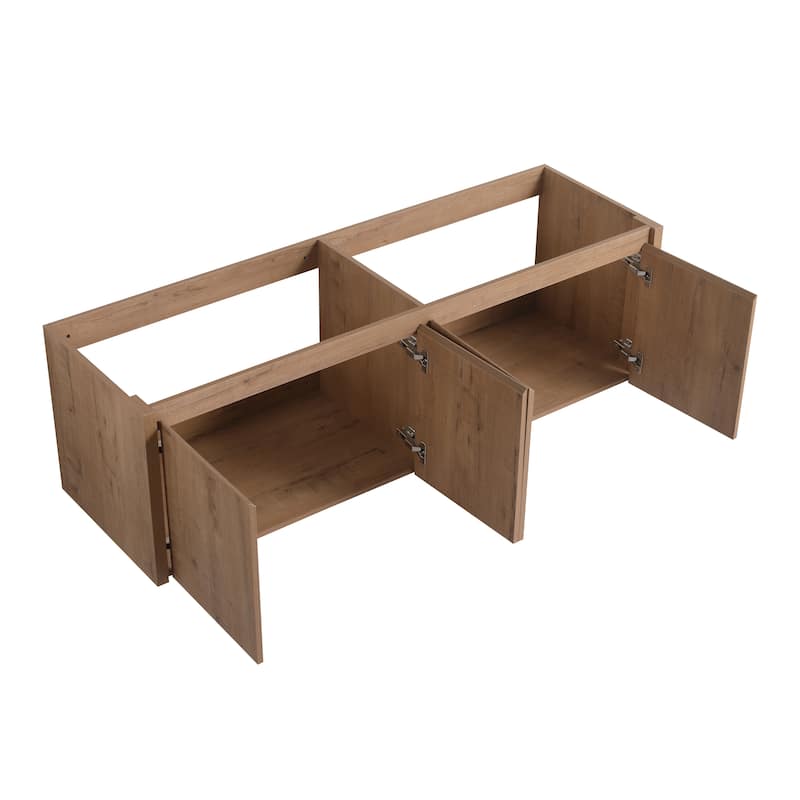 24/30/36/48/60 Inch Floating Bathroom Vanity Cabinet with Soft Close Door (Without Sink)
