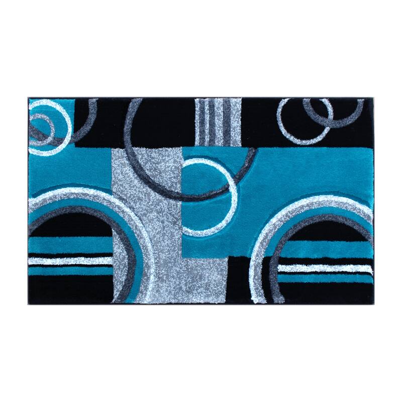 Modern Geometric Design Abstract Area Rug