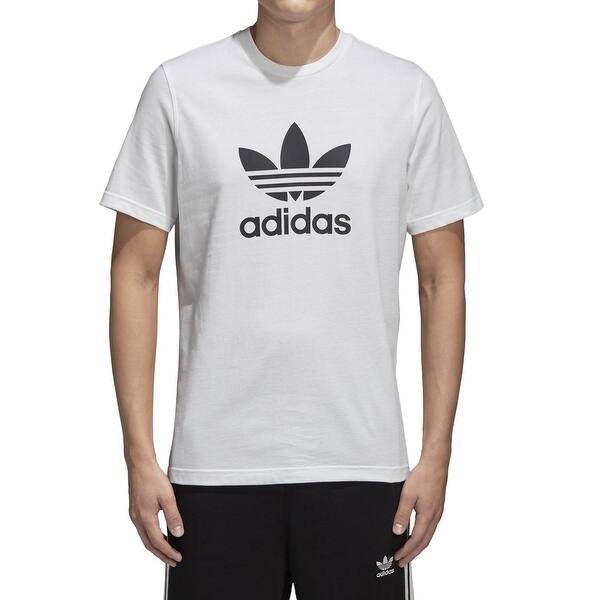 Shop Adidas Mens T Shirt White Black Size Xl Graphic Print Tee