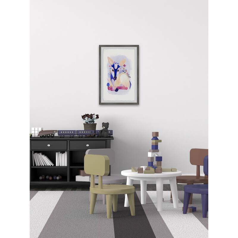 Enchanting Forester IV Framed Wall Art, Elegant Home Touch - Sophisticated Artwork for Refined Décor