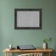 preview thumbnail 8 of 36, Amanti Art Rustic Pine Black Framed Magnetic Board