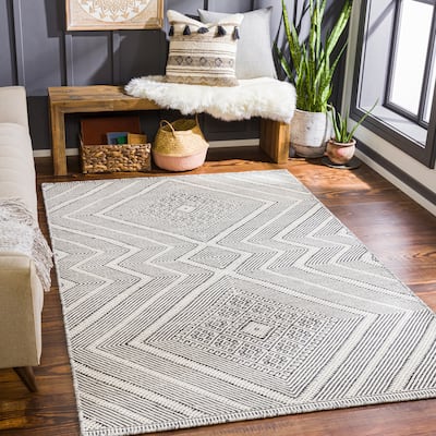 Artistic Weavers Vaikar Moroccan Diamond Hand Woven Area Rug