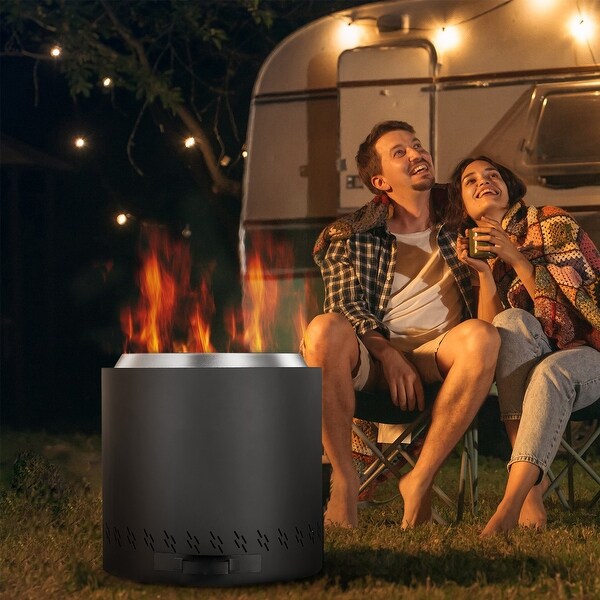 Burning Stove Smokeless Outdoor Stove TURBRO 29 Smokeless Fire Pit