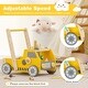 preview thumbnail 5 of 8, Costway 2-In-1 Montessori Wooden Baby Walker with Learning Activities - See Details