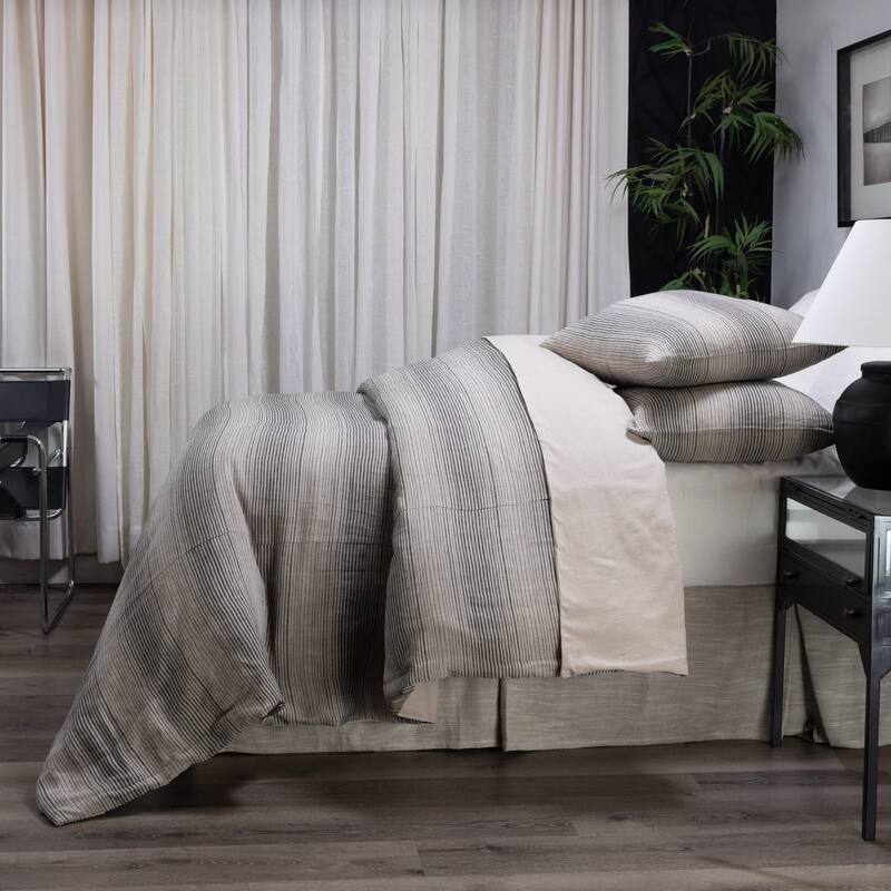 Hugh Linen Duvet Cover, Set