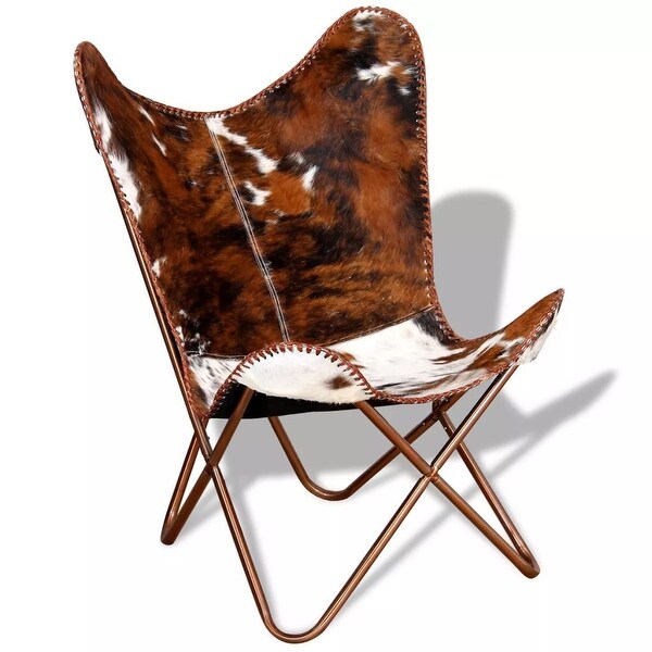 Vidaxl butterfly chair leather cheap