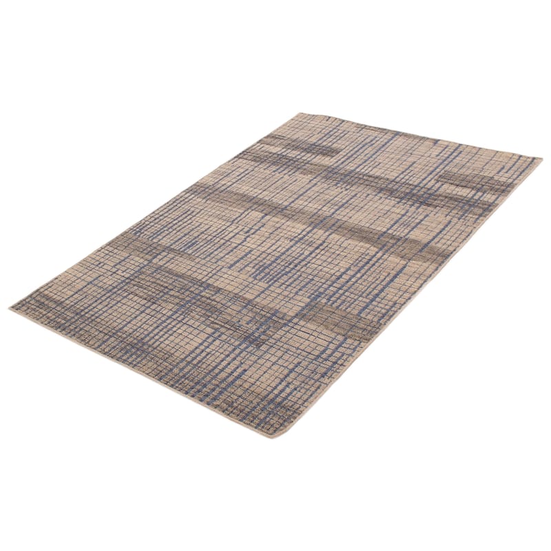 ECARPETGALLERY Hand-knotted Tangier Light Khaki Wool Rug - 5'2 x 7'8