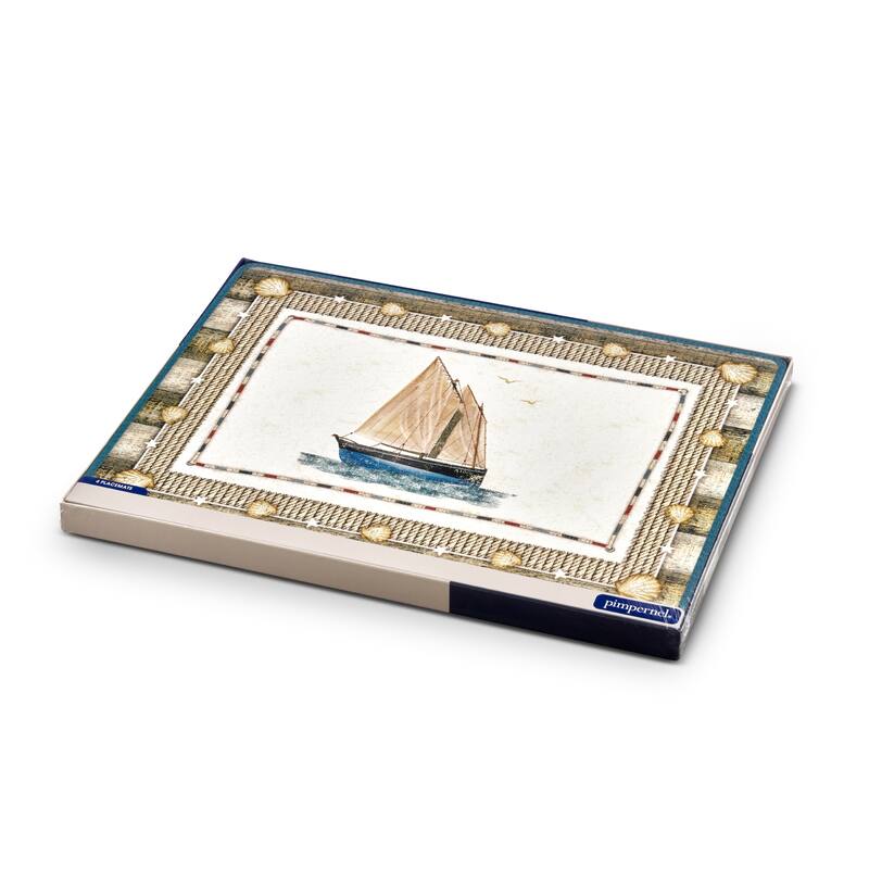 Pimpernel Coastal Breeze Placemats Set of 4 15.7 inches x 11.7 each