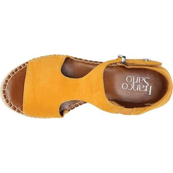 franco sarto treasure espadrille wedge sandal