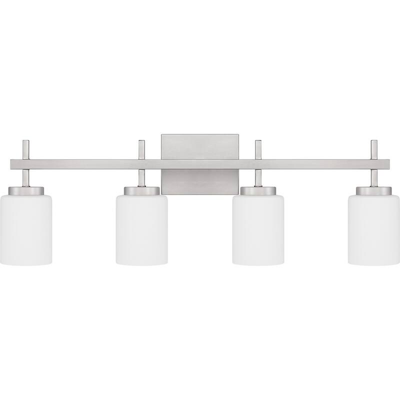 Wilburn 4-Light Bathroom Vanity Light - Brushed Nickel