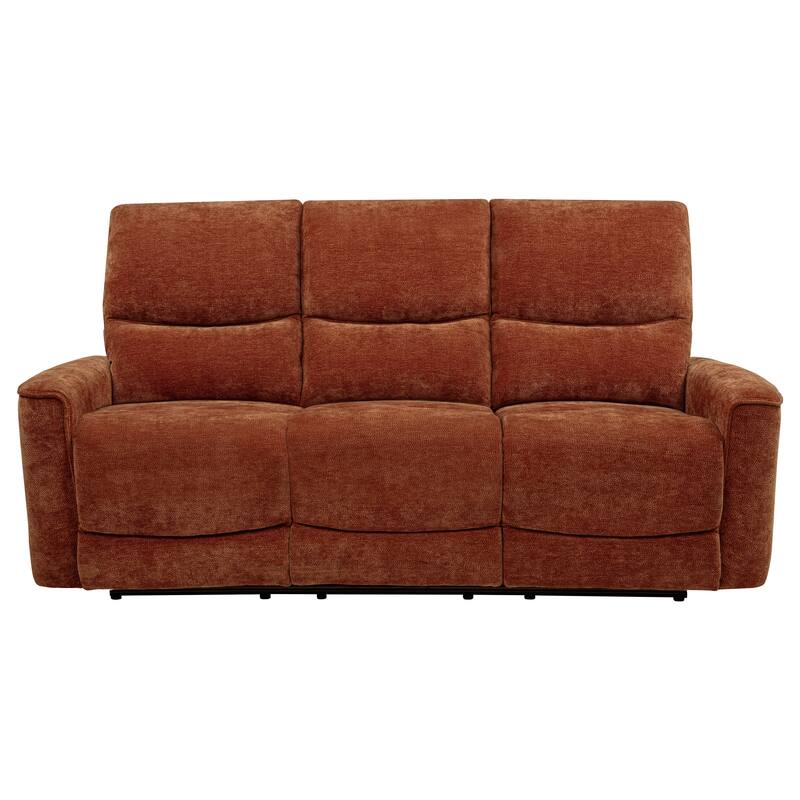 Navarro Chenille Upholstered Reclining Sofa - 79.25" x 37.75" x 40.25"